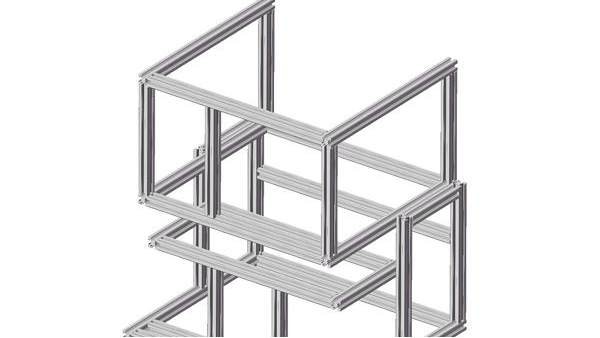 鋁型材機(jī)器設(shè)備機(jī)架圖紙?jiān)O(shè)計(jì)要多久？